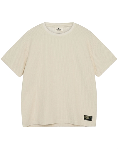 ANERKJENDT - AKVillads Corduroy T-Shirt - Tofu